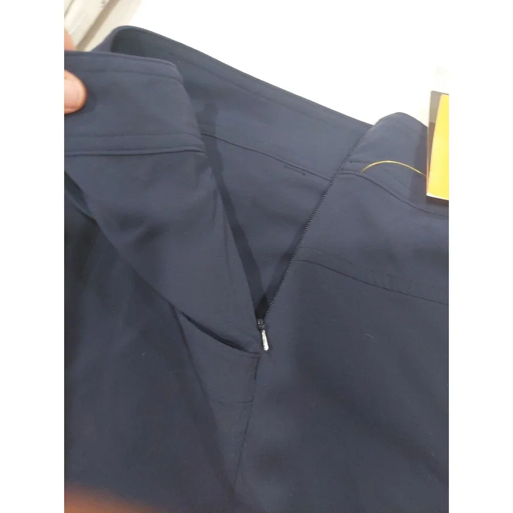 Lucy Womens Navy Blue Walkabout Collection Skort Activewear Hiking Skirt S NWT